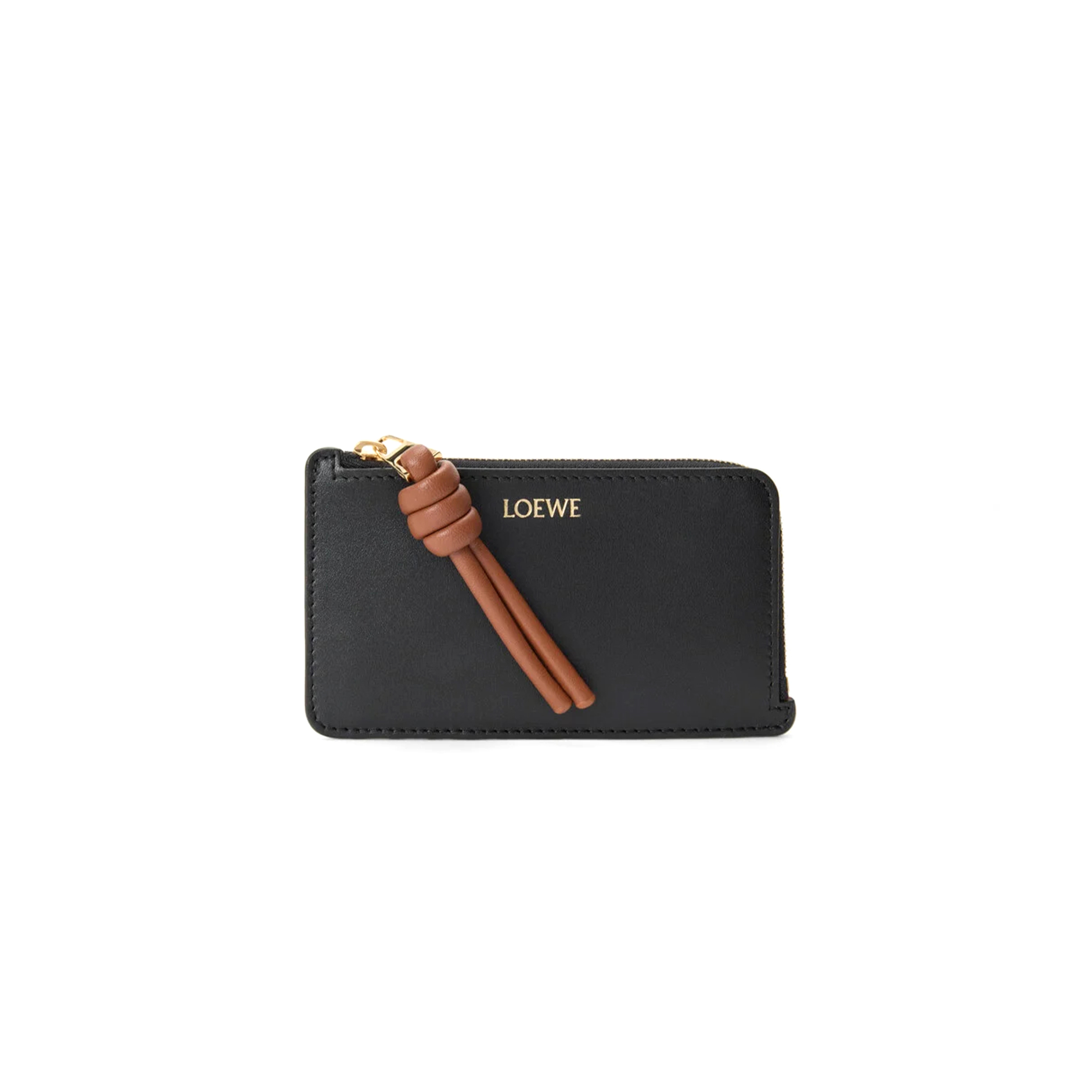 LOEWE KNOT COIN CARDHOLDER IN SHINY NAPPA CALFSKIN CEM1Z40X02 (13*7.5*1cm)